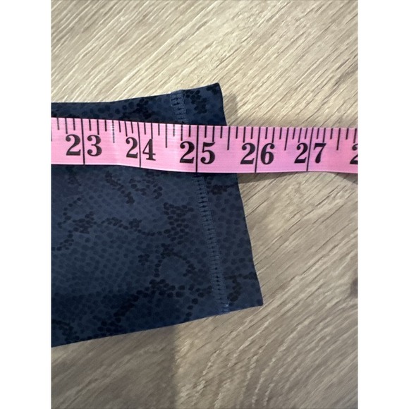ALLFENIX High waisted Python Charcoal Leggings Running/Yoga Sz M 25" inseam - Picture 9 of 9